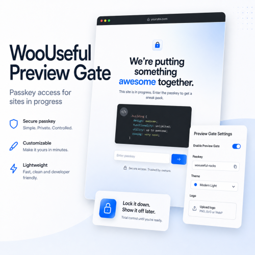 Wordpress Preview Gate